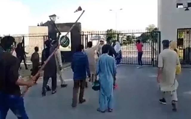 9 مئی کو جی ایچ کیو گیٹ حملہ، ملزمان کی حراست ملٹری کو دینے کا حکم 