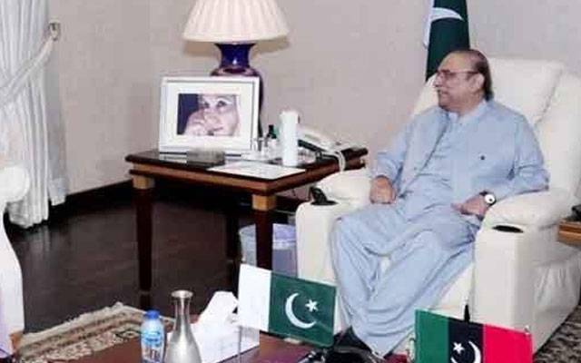 آصف علی زرداری سے پیپلز پارٹی خواتین ونگ پنجاب کی ملاقات