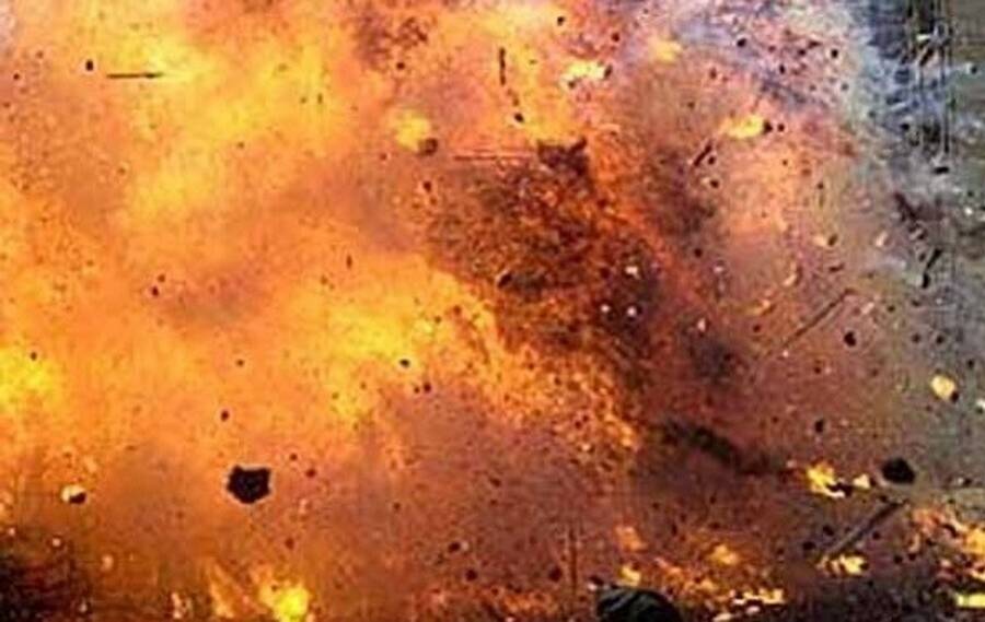  نماز جنازہ کے دوران مسجد میں دھماکا