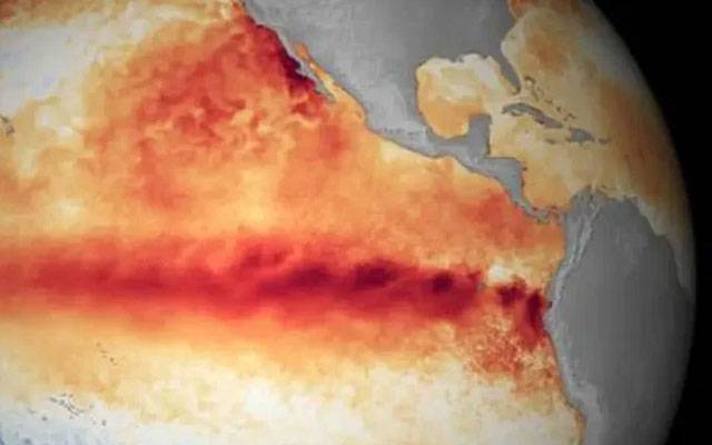  بحر الکاہل کو گرم کرنے والے موسمیاتی رجحان ایل نینو کا آغاز 