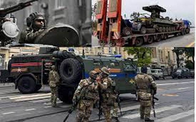  روس میں فوجی بغاوت کا خطرہ ٹل گیا