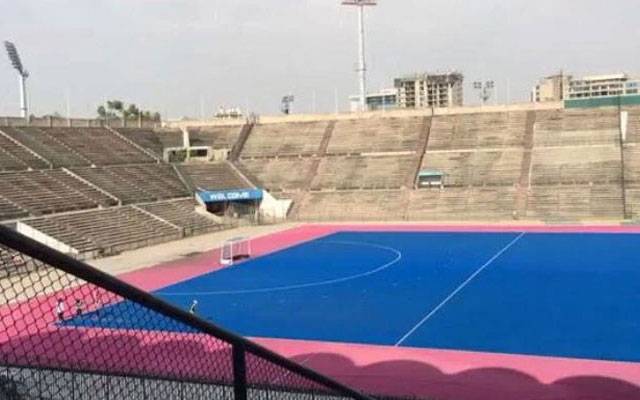 نیشنل ہاکی اسٹیڈیم کی تزئین و آرائش کا کام شروع ہوگیا 