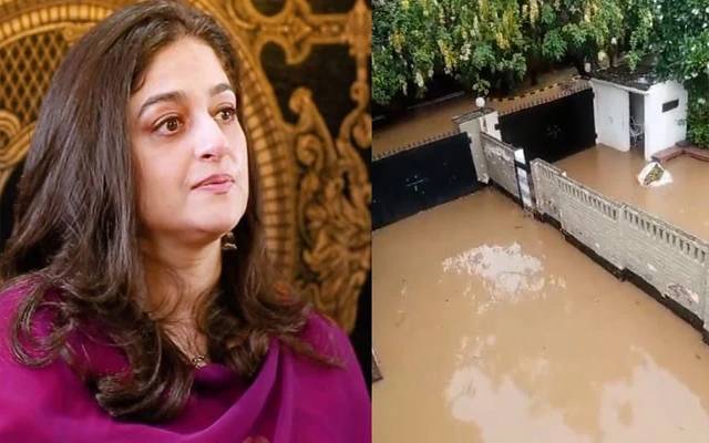 لاہور بارش؛ اداکارہ نادیہ جمیل کا گھر پانی میں ڈوب گیا