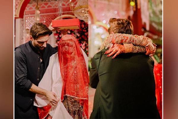 شاہد آفریدی کی بیٹی نے شادی اور ولیمے پر کتنے لاکھ کا جوڑا پہنا؟