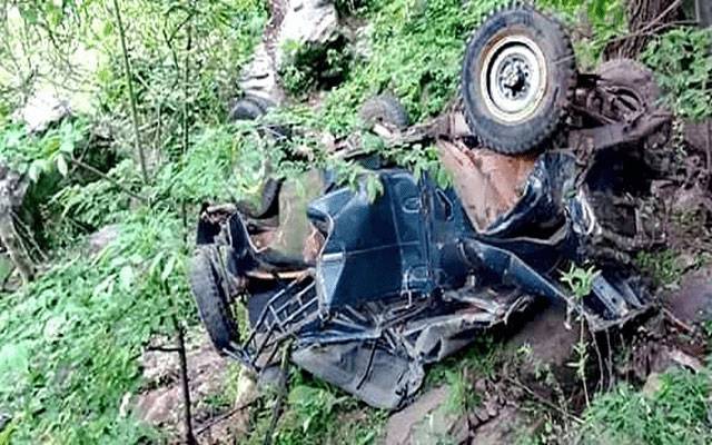 شانگلہ: خوفناک حادثہ، جیپ کھائی میں گرنے سے 6 افراد جاں بحق، 2 زخمی
