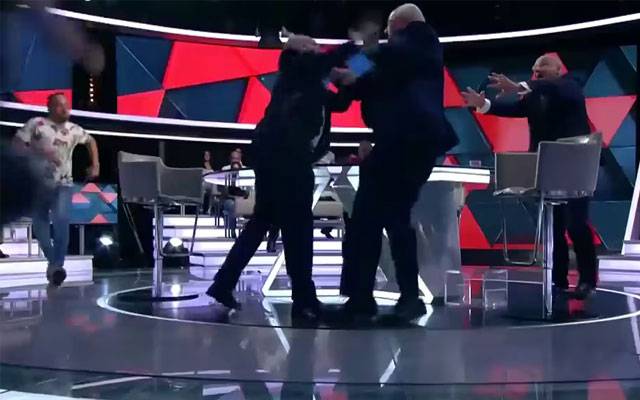 Senior journalist and politician in a Lebanese tv show scuffle, video gets viral, City42