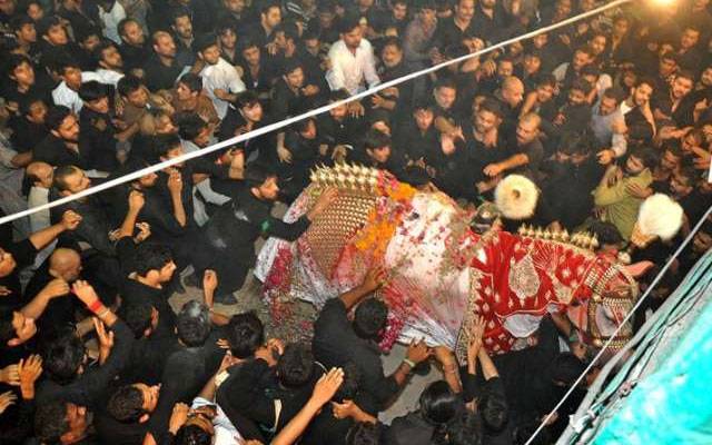 شہر لاہور میں برآمد ہونے والے تمام ذوالجناح پروسیشنز اختتام پذیر ہوگئے 