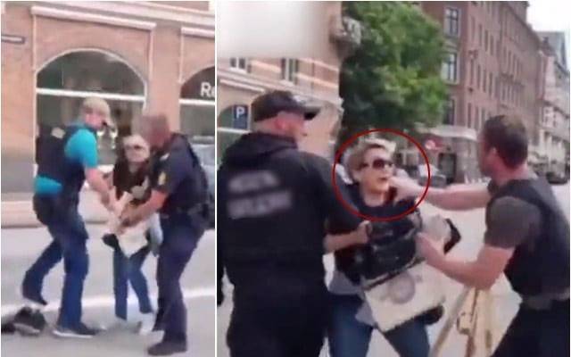 قرآن پاک کو بےحرمتی سے بچانے والی بہادر خاتون کی ویڈیو وائرل