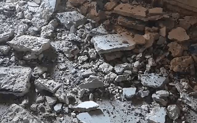 افسوسناک واقعہ، سرکاری سکول کی چھت گر گئی 