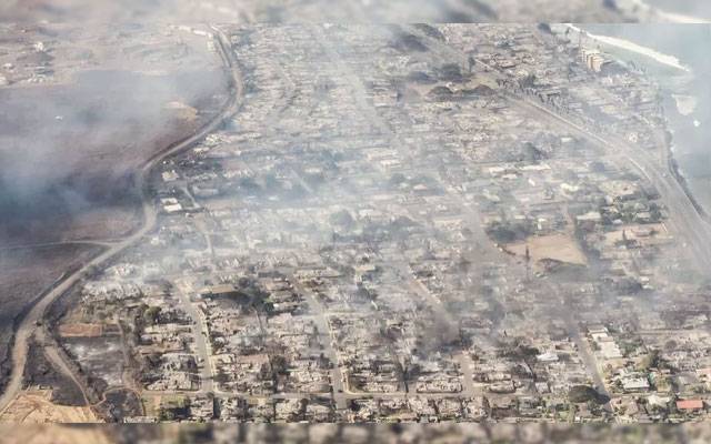 Hawaii wildfires burn historic town of Lahaina to the ground، ثیتے۴۲