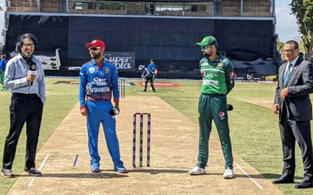 دوسرا ون ڈے،افغانستان نےٹاس جیت کر بیٹنگ کا فیصلہ کر لیا 