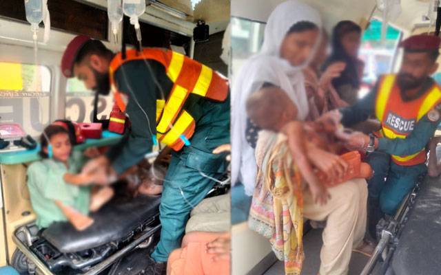  بجلی کی تار پر گانٹی ڈالنے سے 5 بچے کرنٹ کی زد میں آ گئے