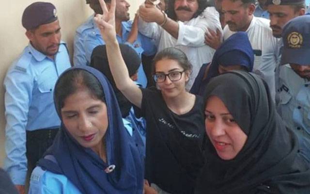  ایمان مزاری 3 روزہ جسمانی ریمانڈ پر پولیس کے حوالے 