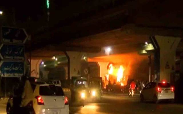 کلمہ چوک اور گلبرگ میں کنٹینر جلانے کا معاملہ ، سماعت 6 ستمبر  تک ملتوی 