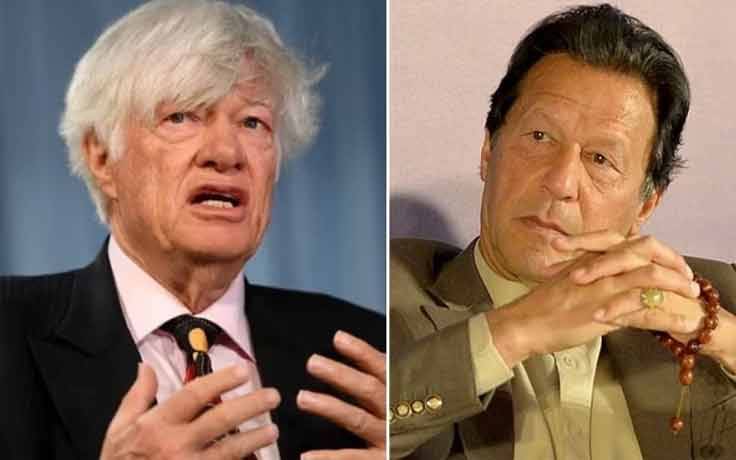  تحریک انصاف کا جیفری رابرٹسن کی خدمات ختم کرنے کا فیصلہ 