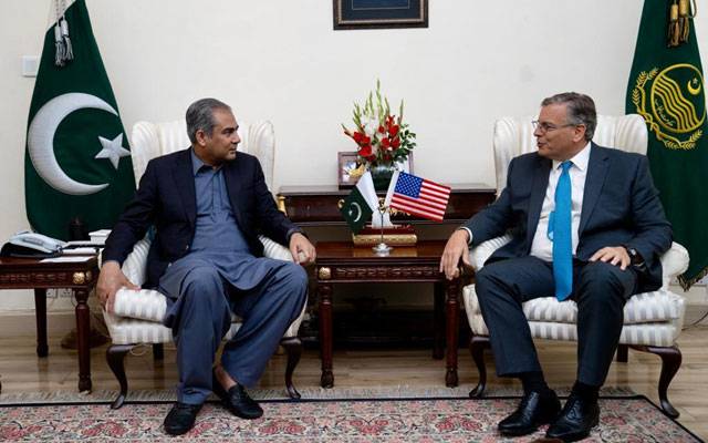  محسن نقوی سے امریکی سفیر کی ملاقات، مذہبی اقلیتوں کی بنیادی آزادیوں کے تحفظ کی اہمیت پر تبادلہ خیال 