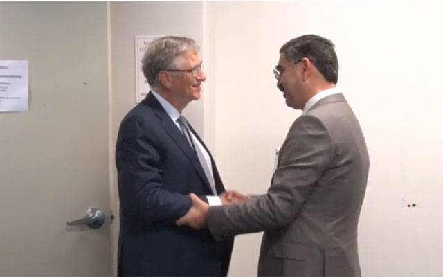 Bill Gates meets with Anwarul Haq Kakar, Interim Prime Minister of Pakistan, New York, Polio Eradication, Pakistan, Afghanistan, Polio in Afghanistan, City42