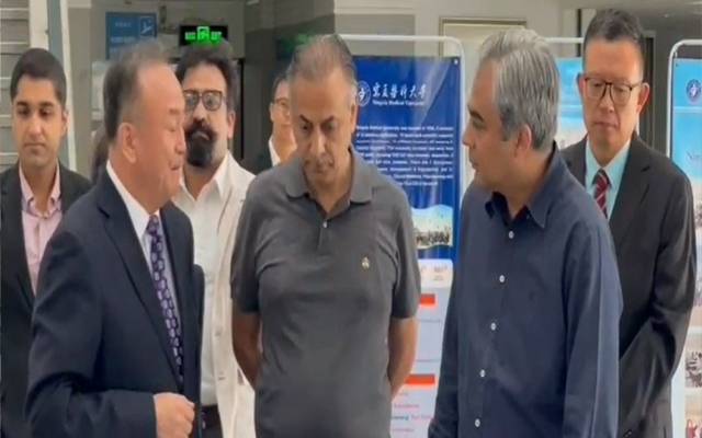  وزیر اعلیٰ پنجاب محسن نقوی کا ننشیا میڈیکل یونیورسٹی کا دورہ