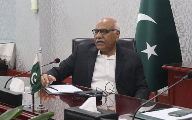  چیئرمین بینظیر انکم سپورٹ پروگرام ڈاکٹر محمد امجد ثاقب کی بی آئی ایس پی ہیڈ آفس آمد