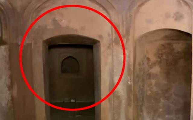 اکبری دور کی یادگار شاہی قلعہ کے زیرزمین حمام دریافت
