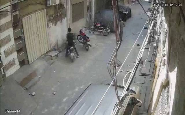City42, Motorbike theft