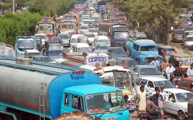  ٹریفک قوانین کی خلاف ورزی کے باعث 343 ٹریفک حادثات رپورٹ 