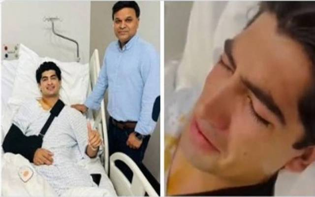 نسیم شاہ سرجری کے بعد غنودگی میں والدہ کو یاد کرکے رو پڑے 