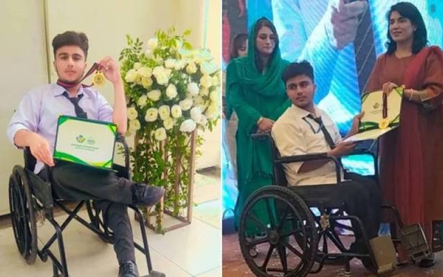  جوتے بنانیوالے معذور طالبعلم نے پنجاب بھر میں پہلی پوزیشن حاصل کرلی