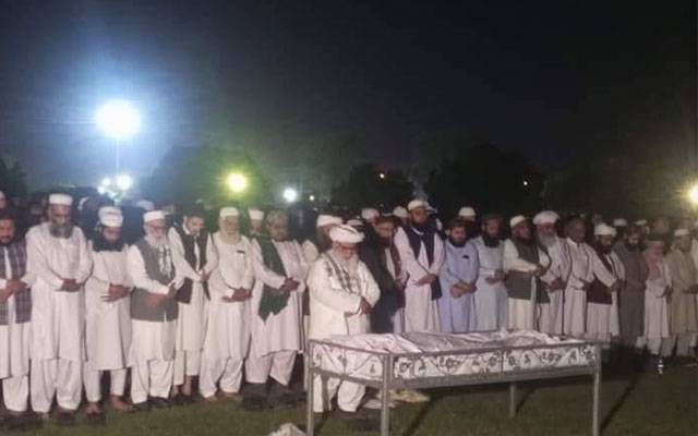 مولانا فضل الرحمان کی خوشدامن کی نماز جنازہ ادا کردی گئی