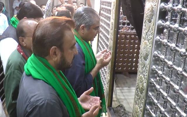 محسن نقوی کا مزار بی بی پاکدامن کا دورہ، تعمیراتی کام کی رفتار مزید تیز کرنے کا حکم