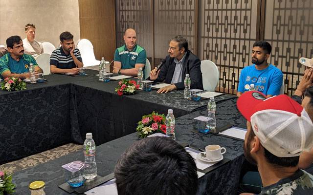 National Cricket Team meeting with Chairman PCB Management Committee, City42