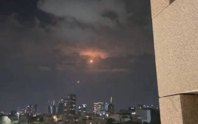 GAZA, ISRAEL, ROCKETS INTERCEPTED OVER TAL ABIB, CITY42