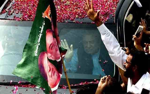 نواز شریف کی پاکستان آمد، لاہور شہر پر پھولوں کی برسات ہوگی