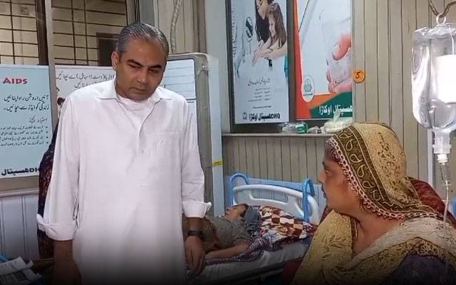  وزیر اعلی پنجاب محسن نقوی کا رات گئے اچانک ڈی ایچ کیو ہسپتال اوکاڑہ کا  دورہ