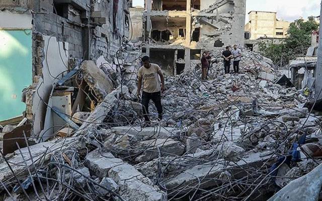 غزہ پر اسرائیلی بمباری، شہادتوں کی تعداد 6 ہزار سے تجاوز کرگئی