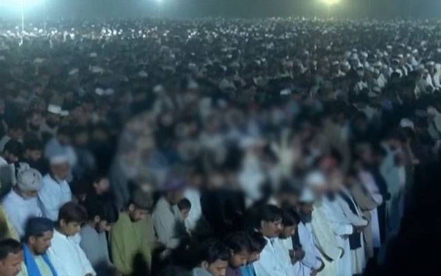  مولانا طارق جمیل کے بیٹے عاصم جمیل کی نماز جنازہ ادا 