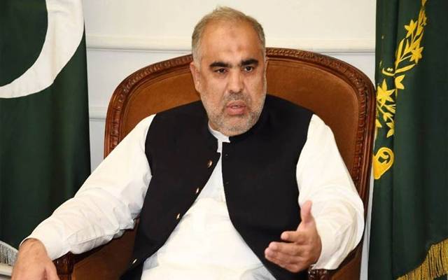  عدالت کا پی ٹی آئی رہنما اسد قیصر کو جوڈیشل لاک اپ میں رکھنے کا حکم 