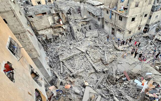  اسرائیل کی کیمپوں، ہسپتالوں، مساجد پر بمباری،جان بچانے والا طبی سامان کا قافلہ بھی نہ چھوڑا