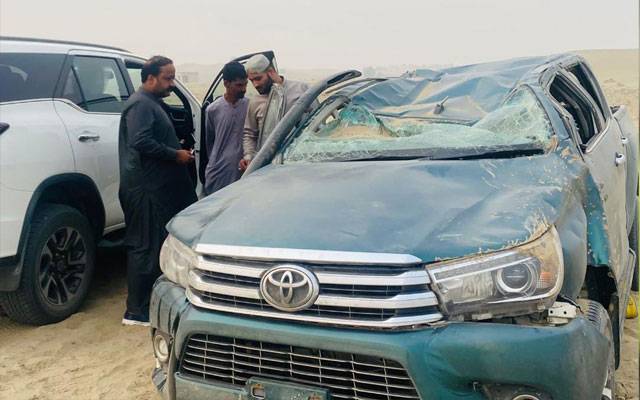 Murad Ali Shah\'s Son injured in accident, Road Accident, Murad Ali Shah, CM Sindh, Ex Chief Minister, Sindh, City42
