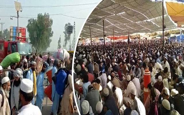رائیونڈ عالمی تبلیغی اجتماع کے دوسرے مرحلے میں قافلوں کی آمد کا سلسلہ جاری