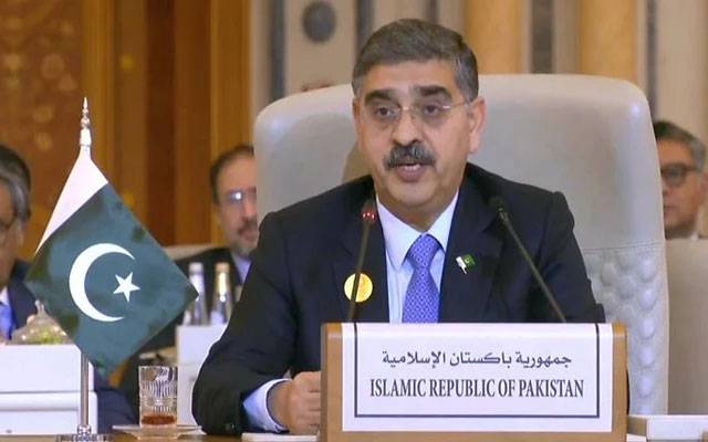  فلسطینیوں کا قتل عام فوری طور پر روکا جائے اور انسانی امداد کی فراہمی یقینی بنائی جائے، انوار الحق کاکڑ