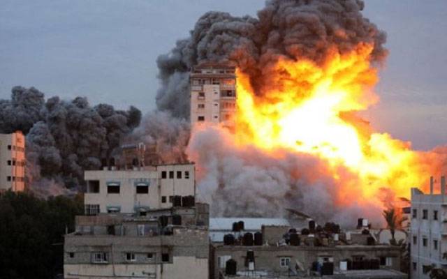 اسرائیلی طیاروں کی بمباری جاری، شہید فلسطنیوں کی تعداد 11 ہزار سے تجاوز کر گئی