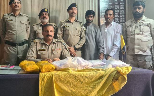 لاہور؛ موٹروےپولیس  کی بڑی کارروائی، 7 کروڑ سے زائد مالیت کی ہیروئین برآمد 