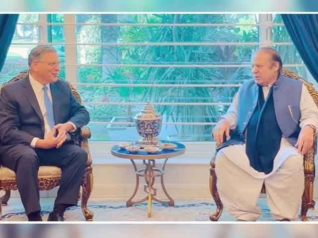  امریکہ کے سفیر ڈونلد بلوم کی قائد مسلم لیگ ن نواز شریف سے ملاقات 