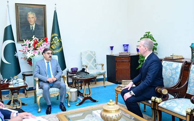 وزیراعظم انوارالحق کاکڑ سے پاکستان میں روس کے سفیر کی الوداعی ملاقات