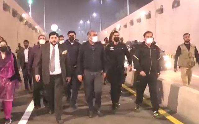 محسن نقوی کا بیدیاں اور کیولری انڈر پاس کا دورہ،سائیڈ روڈز کی تعمیر مکمل نہ ہونے پر اظہار برہمی