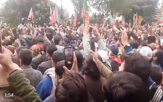 سوات میں پی ٹی آئی کے 45 کارکنوں کی گرفتاری کی اطلاع