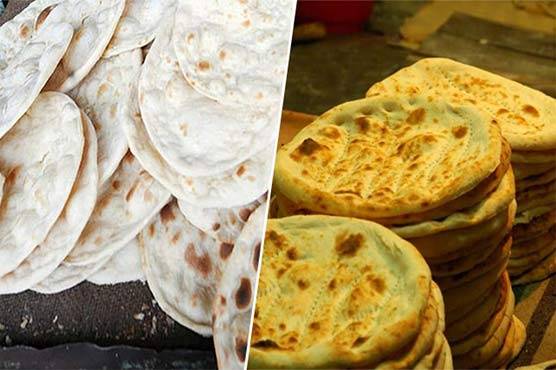 یکم دسمبر سے روٹی اور نان کی قیمتوں میں 5 پانچ روپے اضافے کا اعلان 