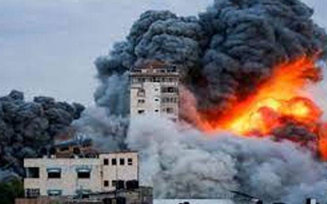 غزہ : اسرائیلی حملوں میں دو روز میں 300 سے زائد فلسطینی شہید