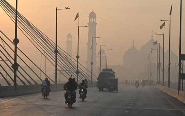 شہر میں فضائی آلودگی میں کمی